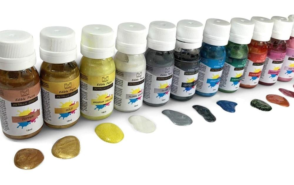 Wenburg Lebensmittelfarbe Gold, 18 ml