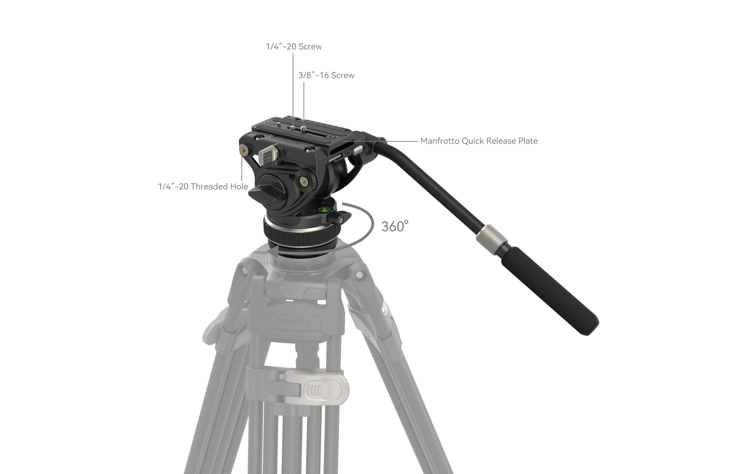 Smallrig Videokopf DH10