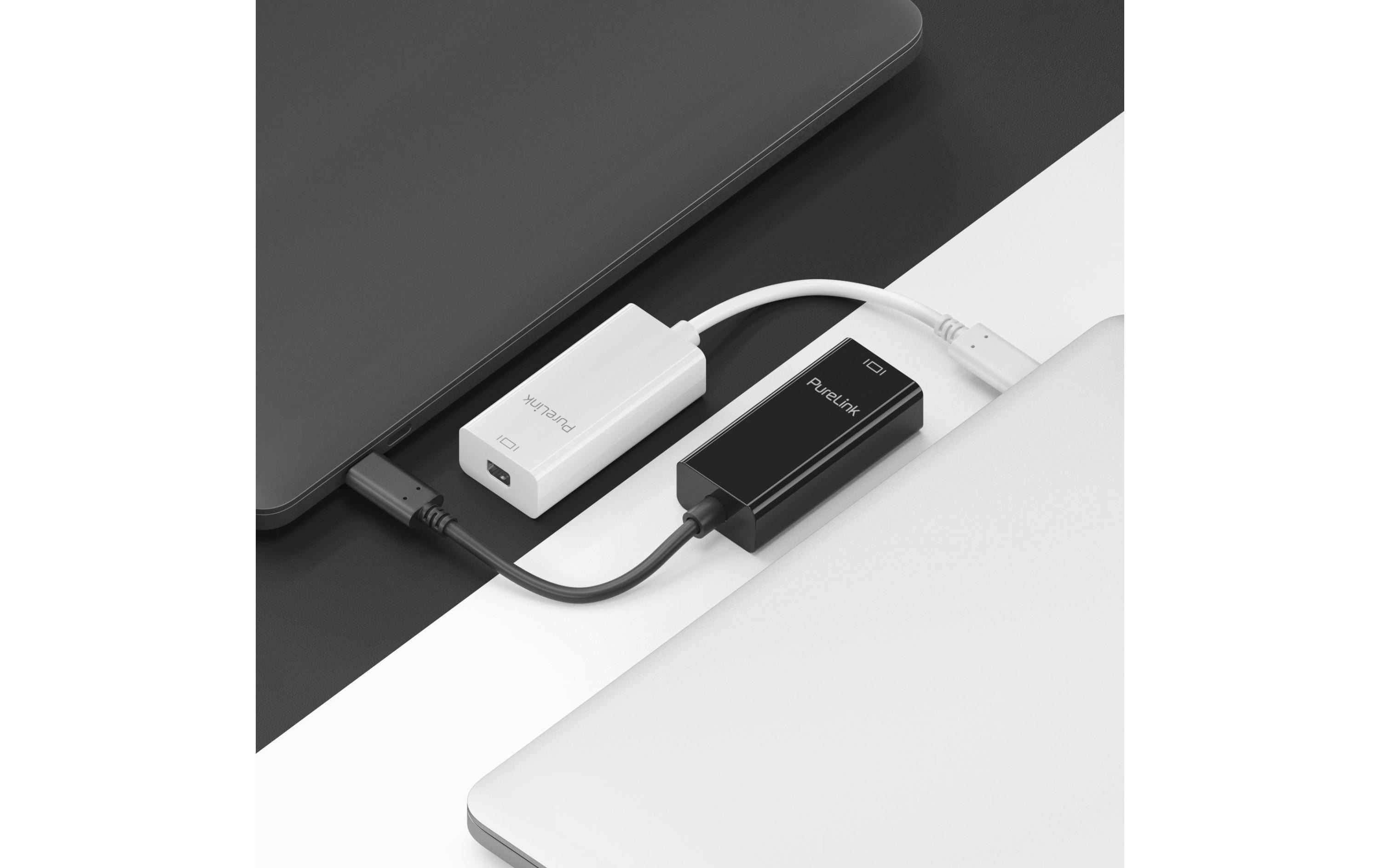 PureLink Adapter IS210 4K/60Hz USB Type-C – Mini-DisplayPort, Weiss