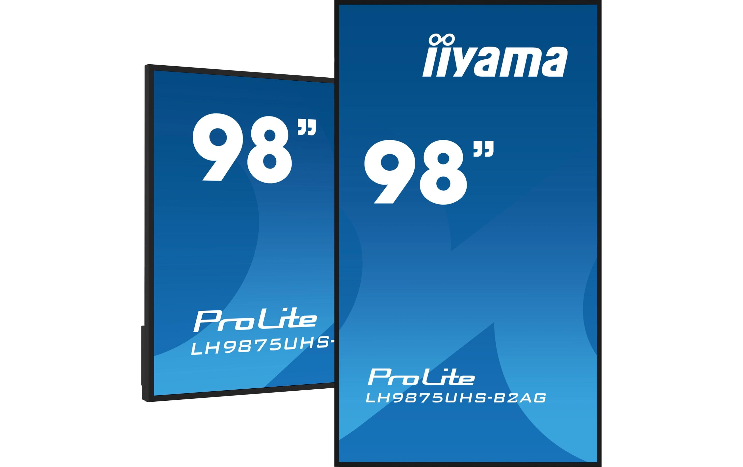 iiyama Public Display ProLite LH9875UHS-B2AG 97.5 iiyama Public Display ProLite LH9875UHS-B2AG 97.5