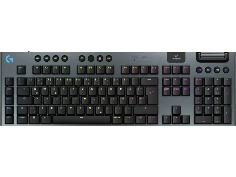 Logitech Gaming-Tastatur G915 X Lightspeed GL Tactile Logitech Gaming-Tastatur G915 X Lightspeed GL Tactile