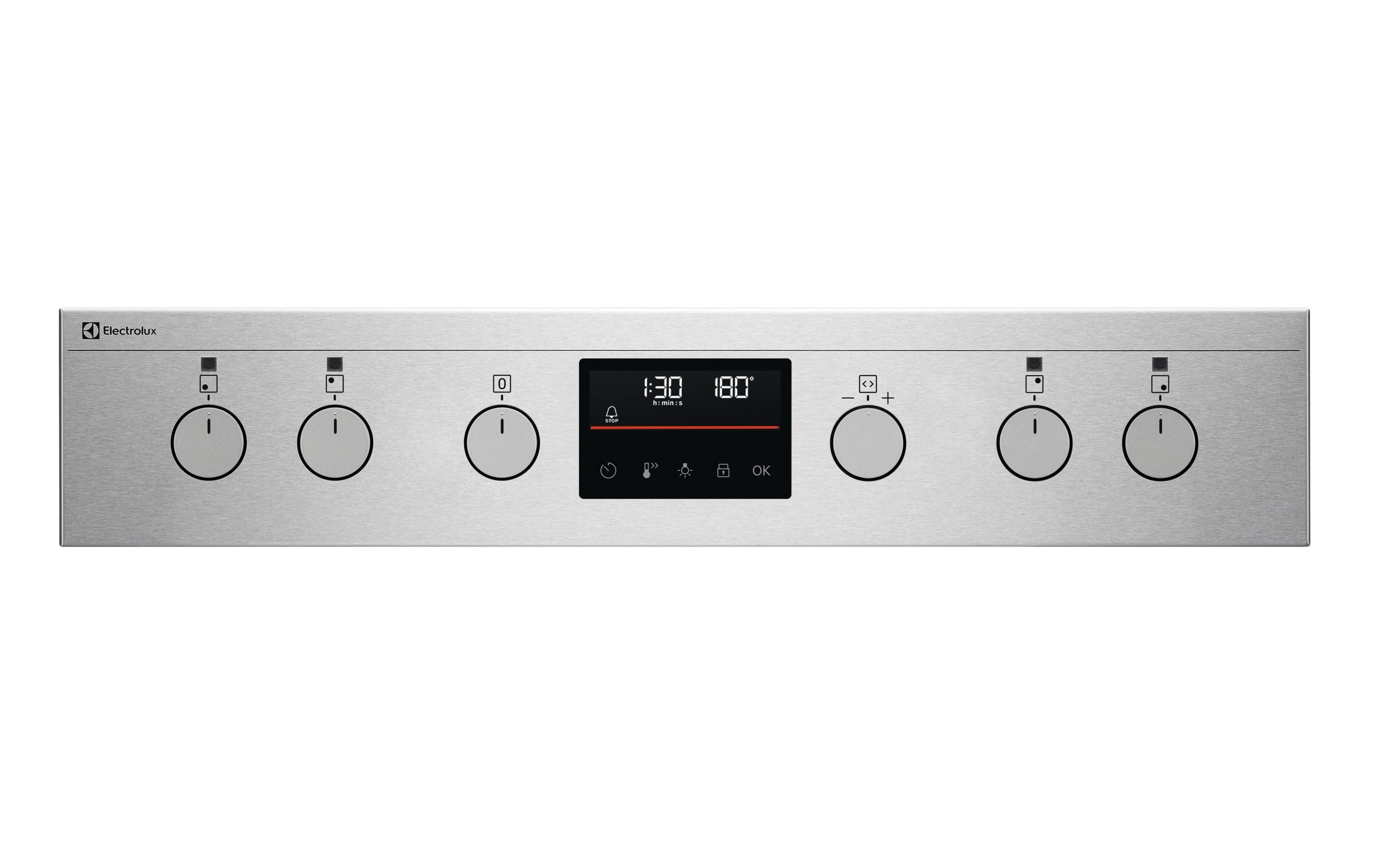 Electrolux Einbauherd EH6L40CN EU 60, Chrom