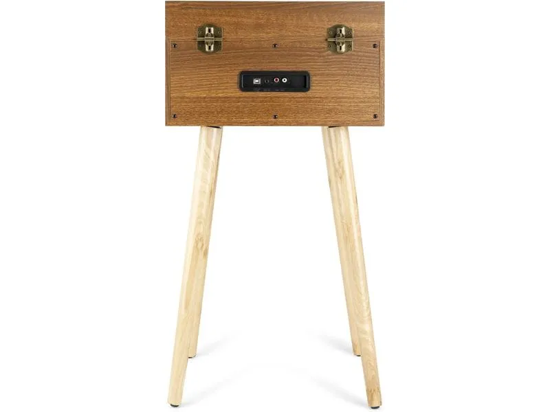 Audizio Plattenspieler mit Bluetooth Fremont Braun