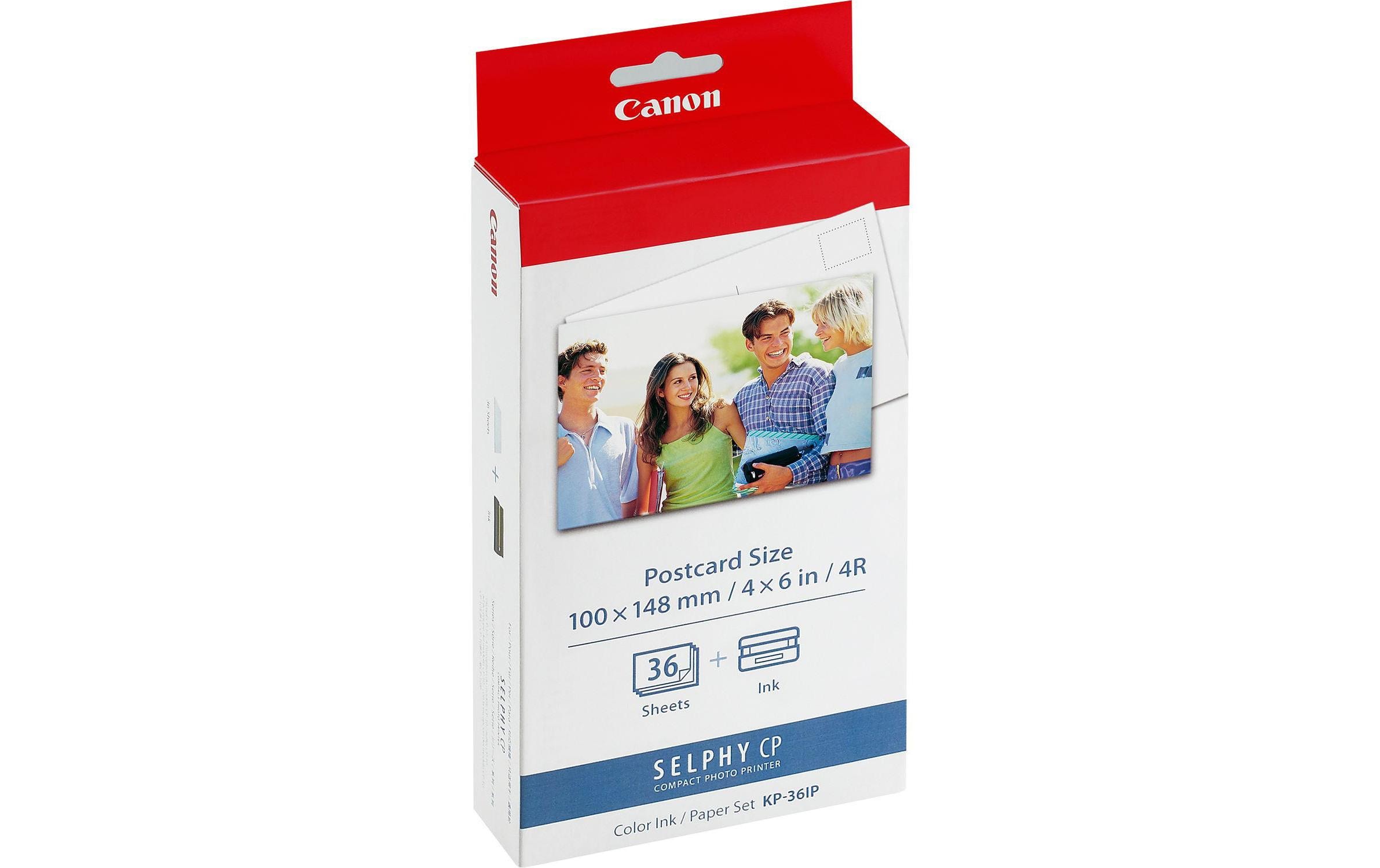 Canon Fotopapier Tinten- & Patronenset KP-36IP 36 Stück Canon Fotopapier Tinten- & Patronenset KP-36IP 36 Stück