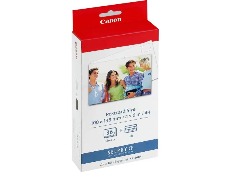Canon Fotopapier Tinten- & Patronenset KP-36IP 36 Stück Canon Fotopapier Tinten- & Patronenset KP-36IP 36 Stück