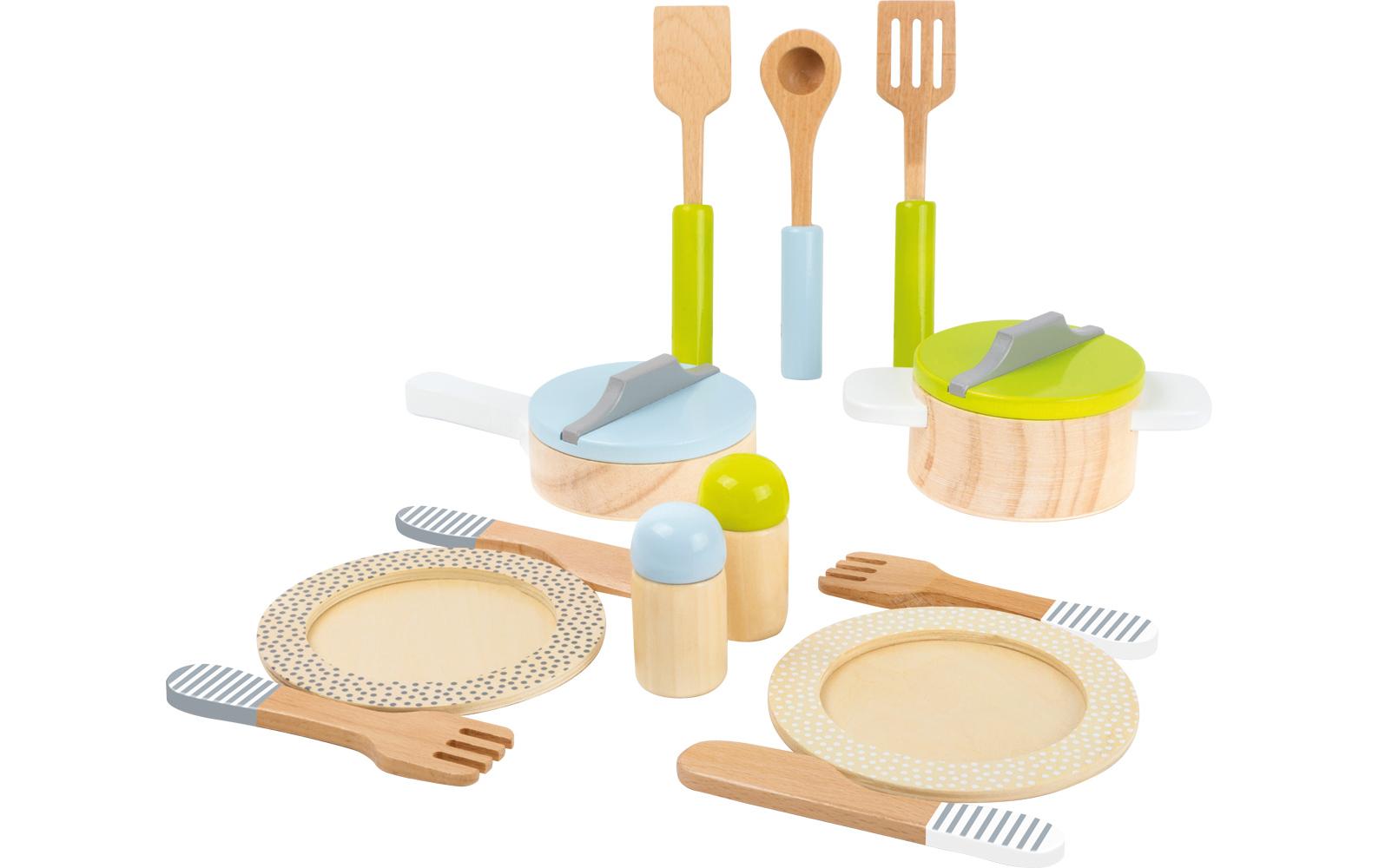 small foot Geschirr- und Topfset Kinderküche