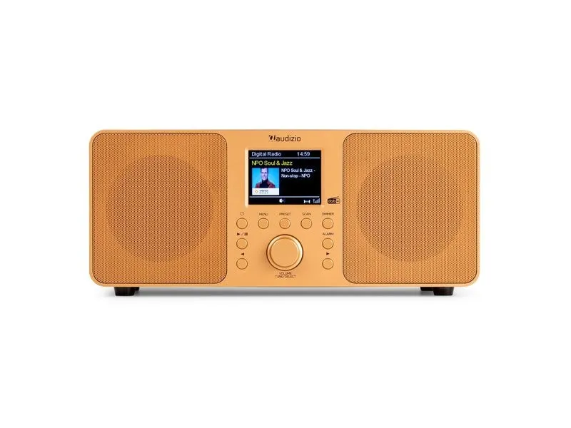 Audizio Genua-CU DAB+/FM Radio mit Bluetooth, Stereo, Kupfer Audizio Genua-CU DAB+/FM Radio mit Bluetooth, Stereo, Kupfer
