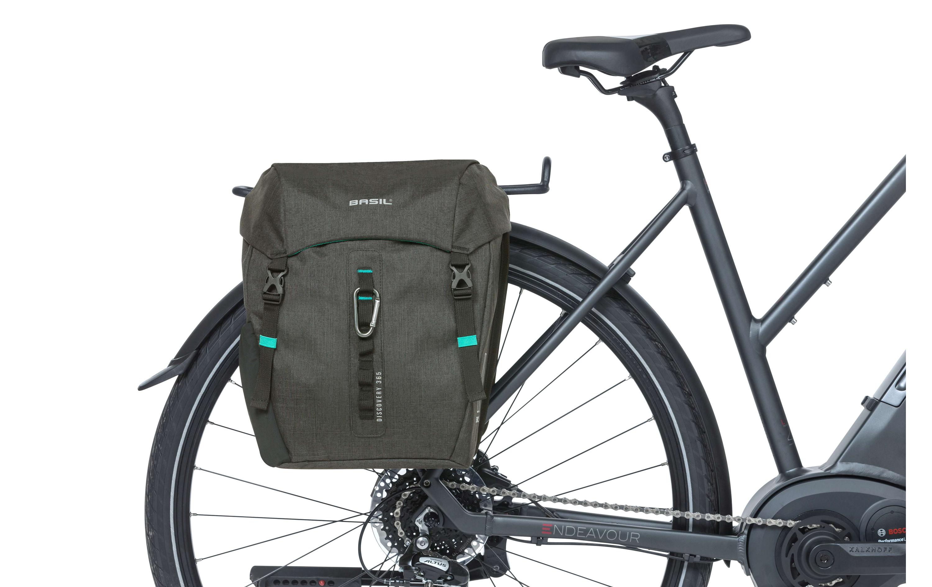 BASIL Doppelseitentasche Discovery M Schwarz