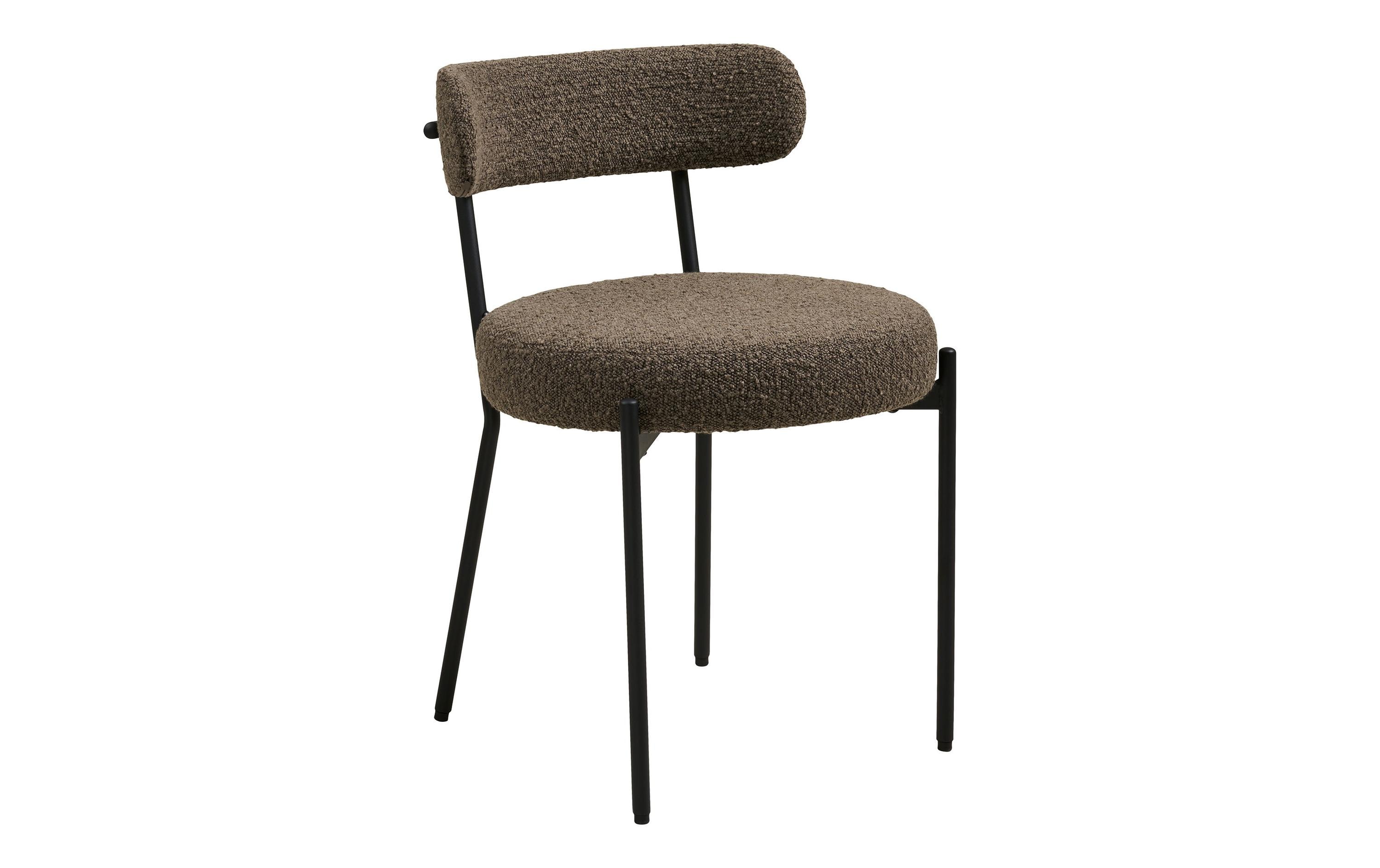 House Nordic Stuhl Badalona Hellbraun, 2er Set