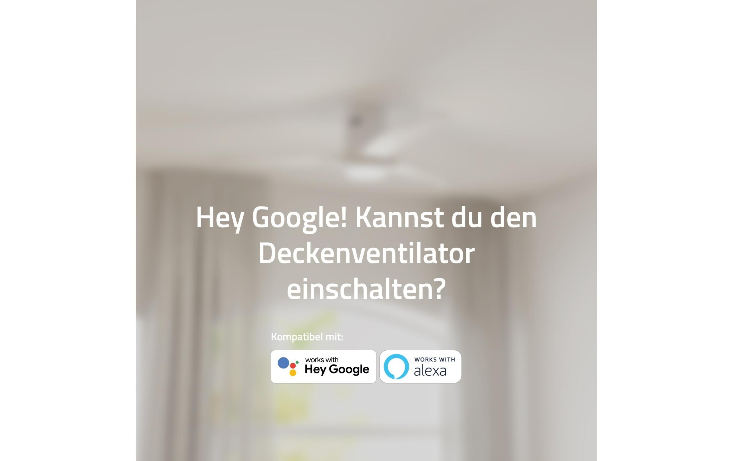 hombli Deckenventilator 1320 mm, Weiss hombli Deckenventilator 1320 mm, Weiss