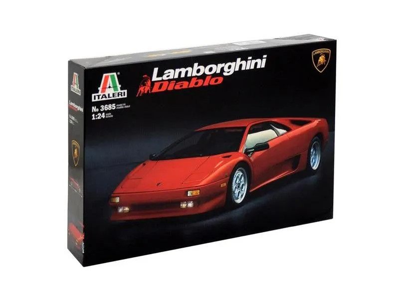 Italeri Bausatz Lamborghini Diablo 1:24 Italeri Bausatz Lamborghini Diablo 1:24