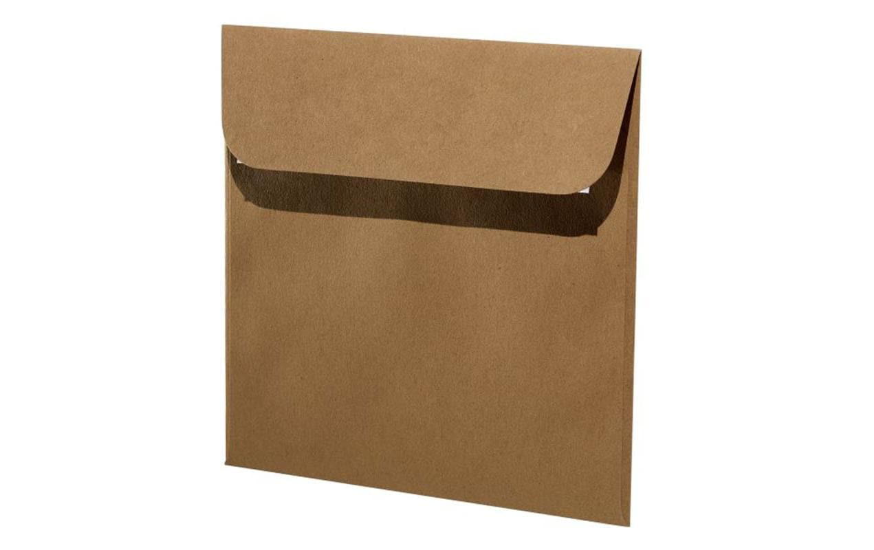 Artoz Couvert Green Line 16 x 16 cm, 5 Stück, Braun