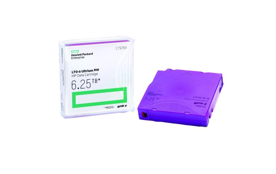 HPE LTO-6-Tape C7976A 2.5 TB 1 Stück HPE LTO-6-Tape C7976A 2.5 TB 1 Stück