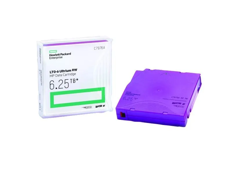 HPE LTO-6-Tape C7976A 2.5 TB 1 Stück HPE LTO-6-Tape C7976A 2.5 TB 1 Stück