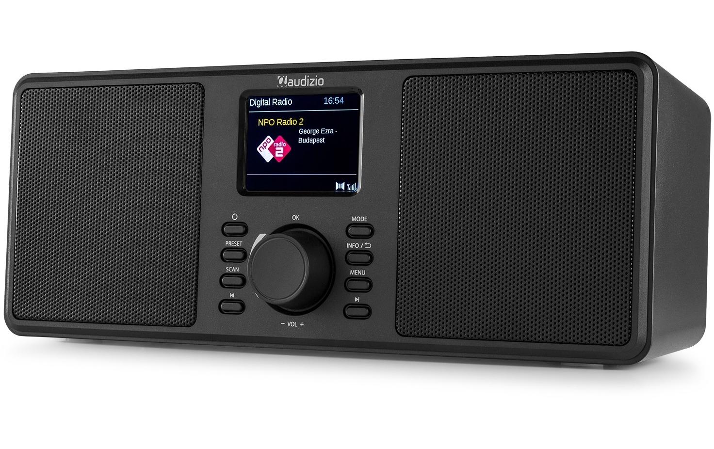 Audizio DAB+ Radio Monza Schwarz