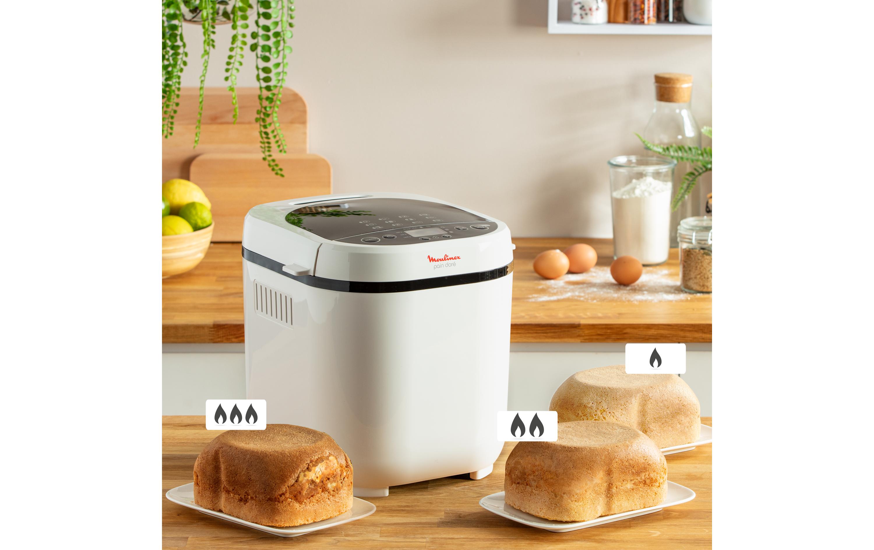 Moulinex Brotbackmaschine Pain Doré 1000 g