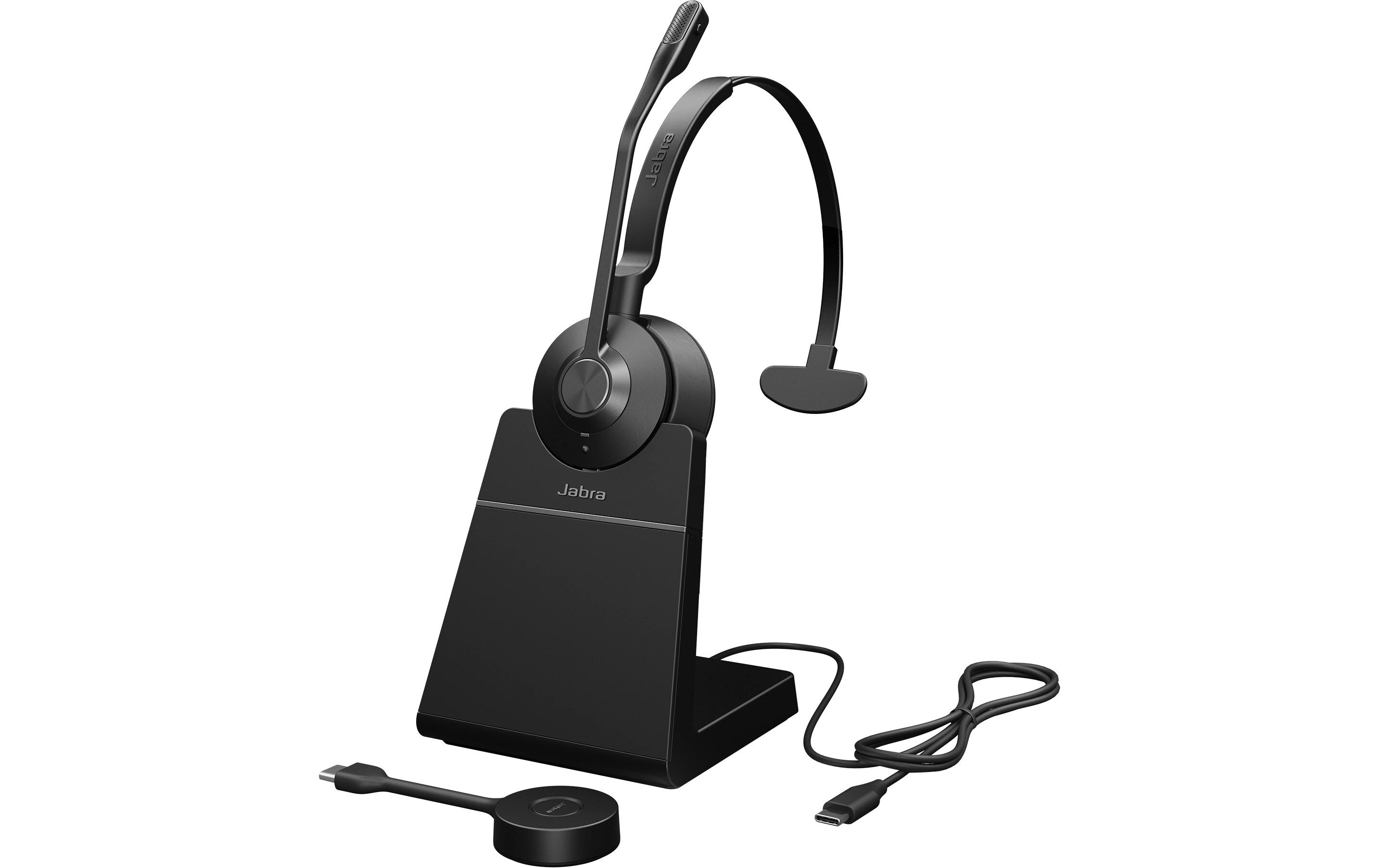 Jabra Headset Engage 55 SE UC Mono USB-C, inkl. Ladestation Jabra Headset Engage 55 SE UC Mono USB-C, inkl. Ladestation