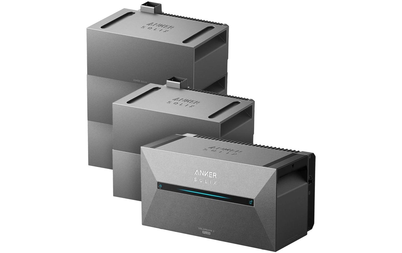 Anker Energiespeicher SOLIX 2 E1600 PLUS 9.6 kWh Anker Energiespeicher SOLIX 2 E1600 PLUS 9.6 kWh