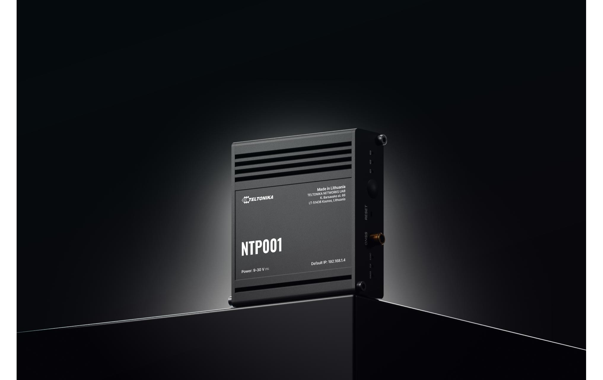 Teltonika NTP001 GNSS Stratum-1 NTP Zeitserver