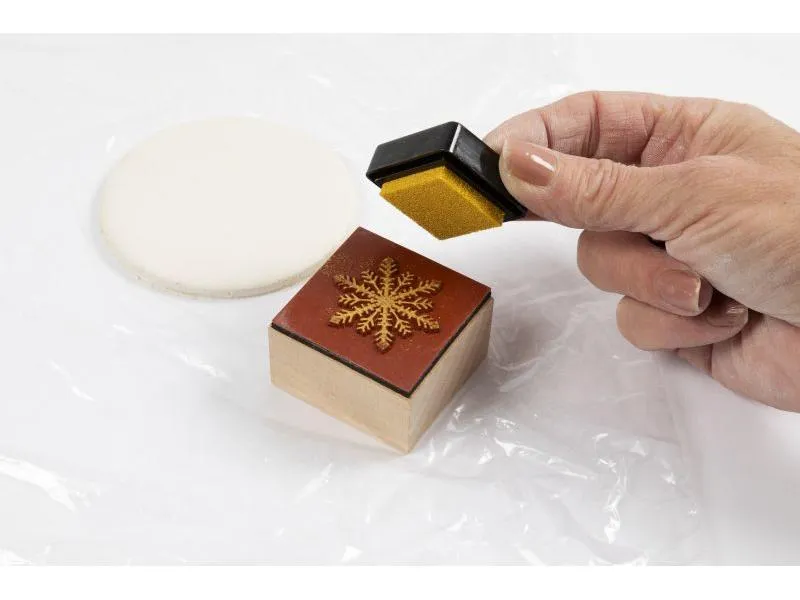 Creativ Company Bastelset Weihnachtskugeln Ton