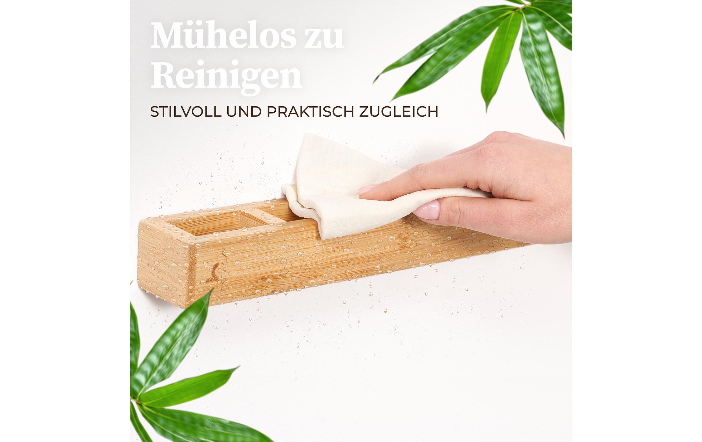 Hennez Handtuchhalter Max 39 cm, Natural