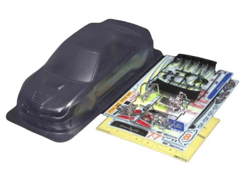 Tamiya Karosserie Subaru Impreza WRC 2007, unlackiert, 190 mm, 1:10 Tamiya Karosserie Subaru Impreza WRC 2007, unlackiert, 190 mm, 1:10
