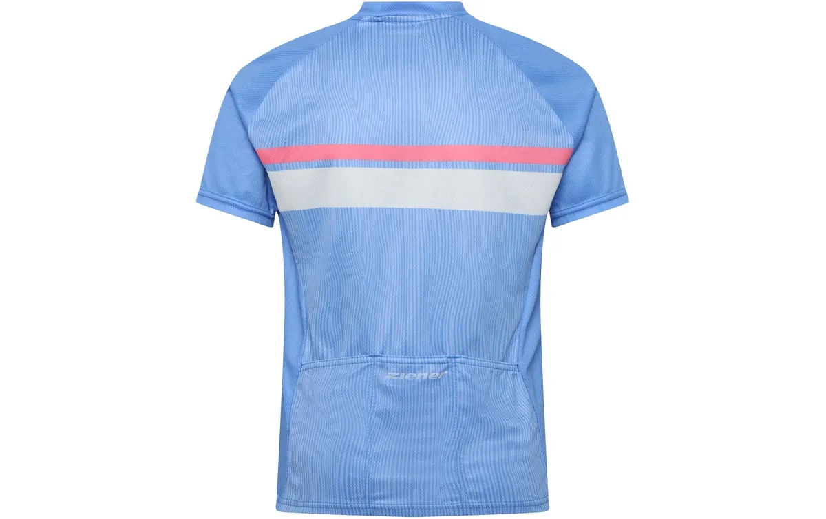 Ziener Velotrikot NESTEL-Z Junior Unisex Dreamy Sky White, Gr. 176