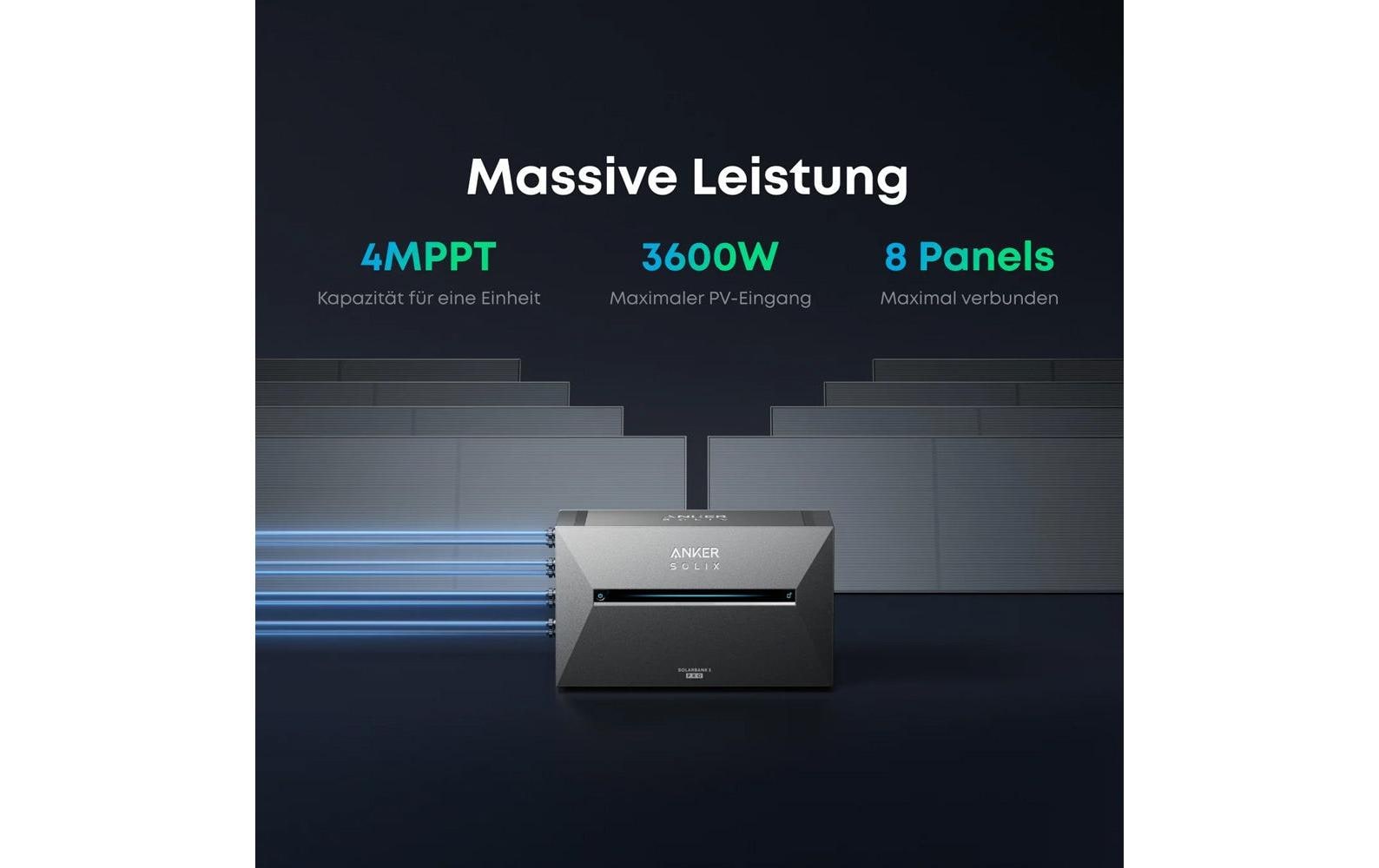 Anker Energiespeicher SOLIX 3 E2700 PRO All-in-One 2688 Wh LiFePO4