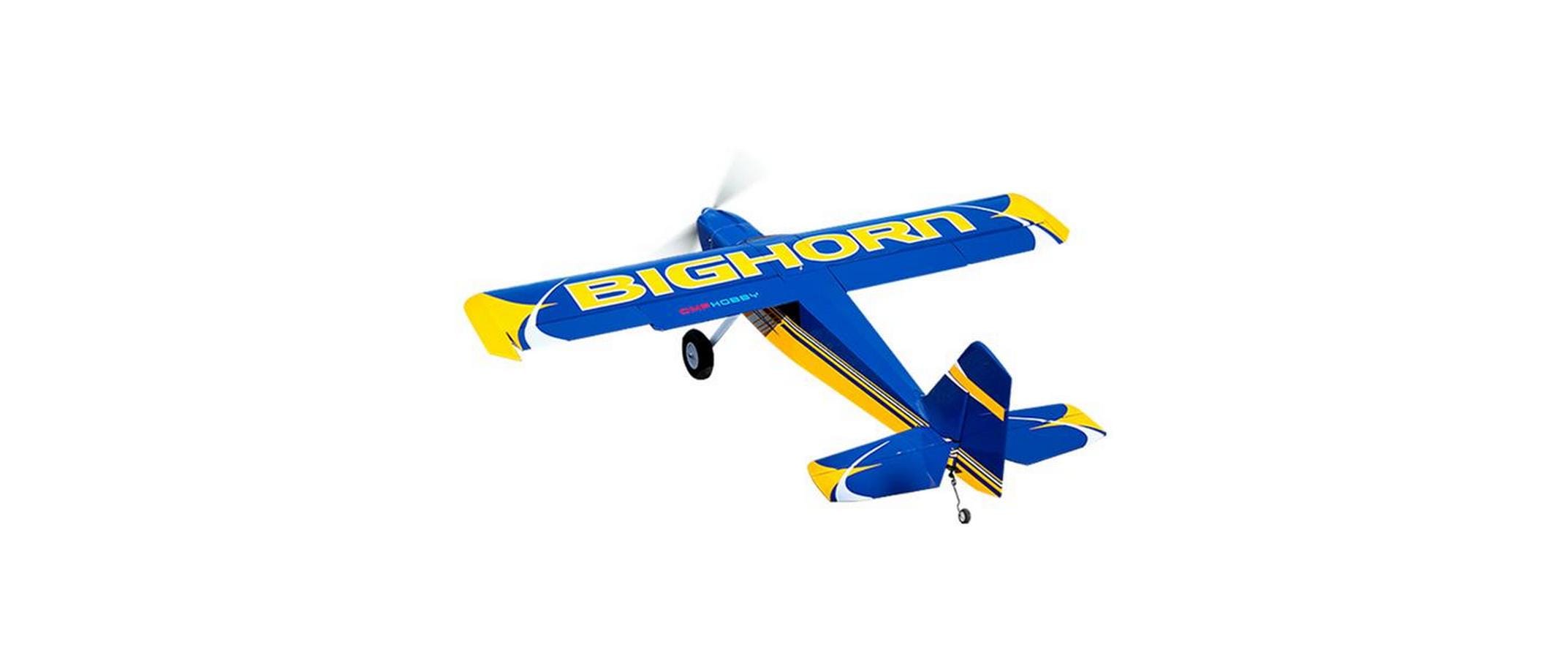 OMPHobby Motorflugzeug Bighorn Pro (Flap) 1250 mm Blau, PNP OMPHobby Motorflugzeug Bighorn Pro (Flap) 1250 mm Blau, PNP