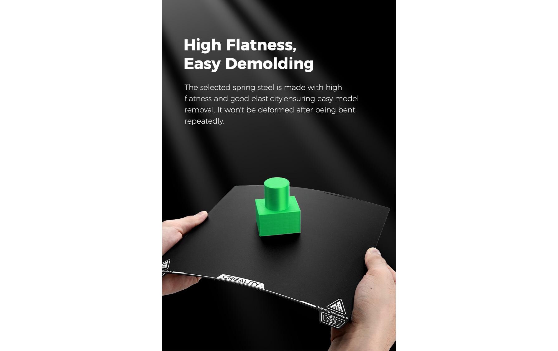 Creality K2 Plus Epoxy Resin Bauplatte