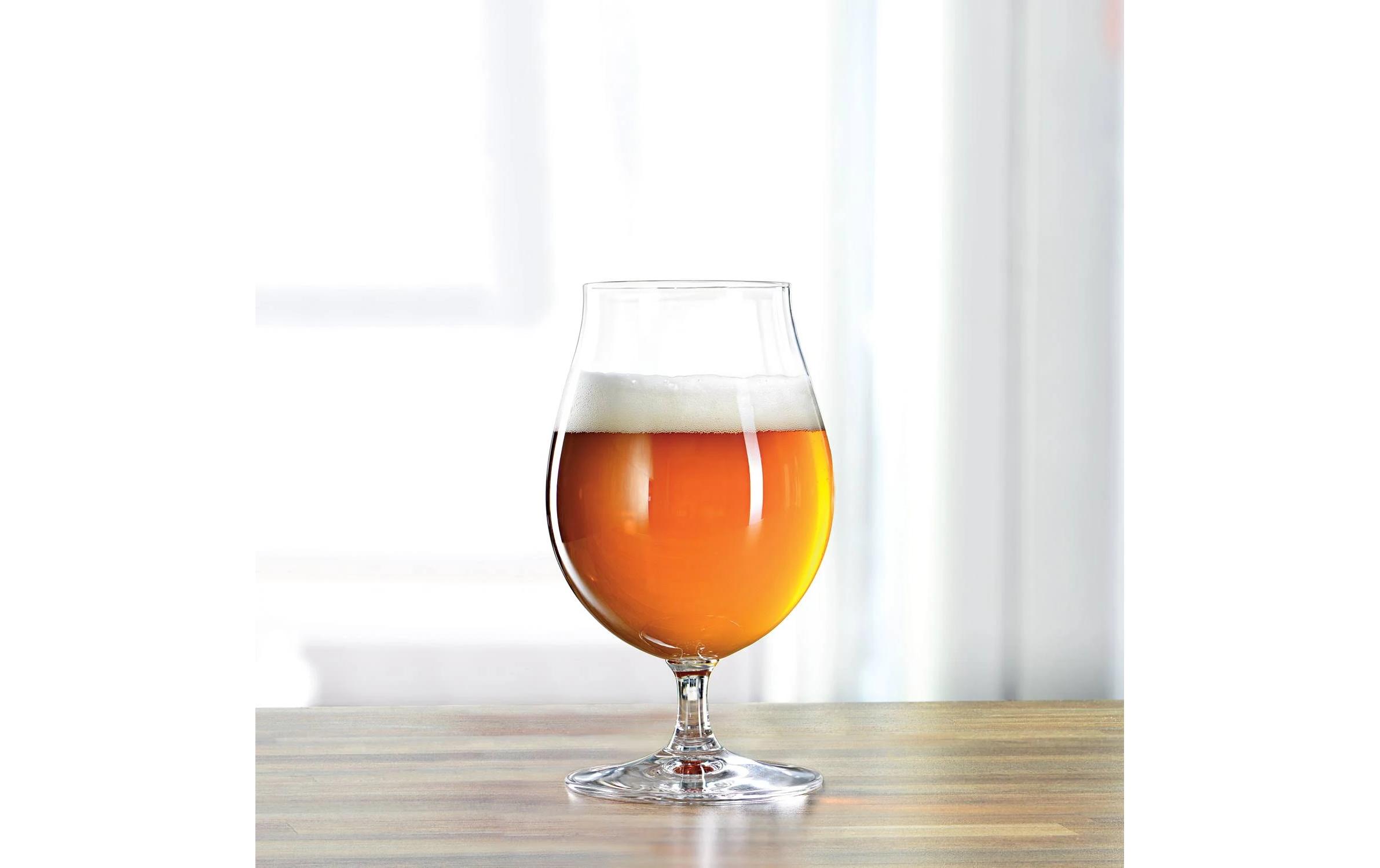 Spiegelau Bierglas Classics 440 ml, 4 Stück, Transparent