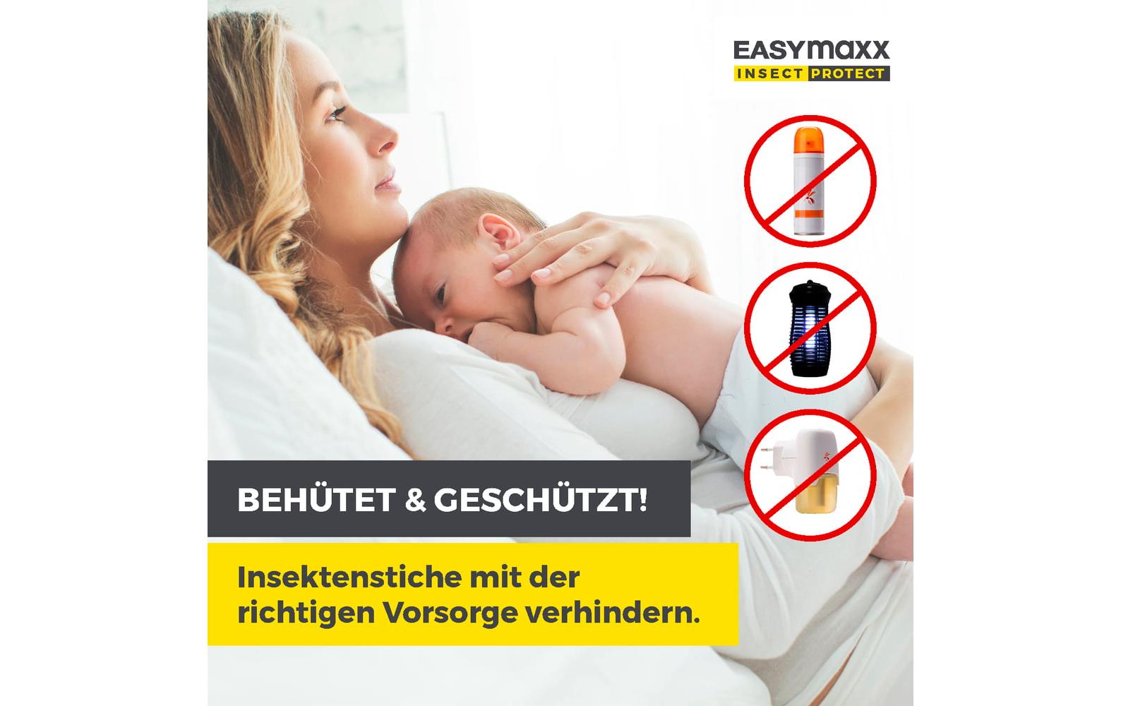 EASYmaxx Moskitonetz Dachfenster Magic Fit 160 x 100 cm, Weiss