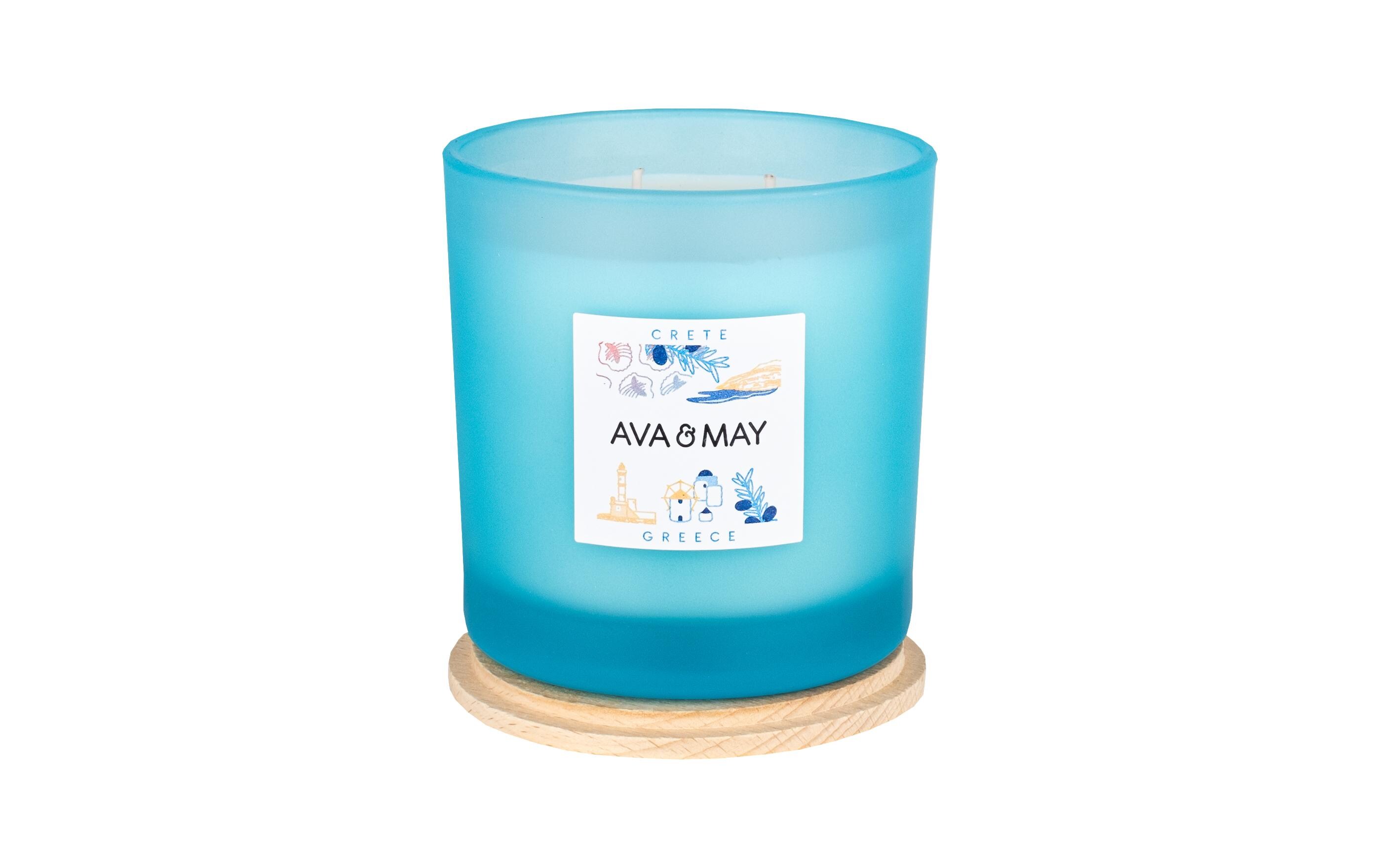 AVA & MAY Duftkerze Crete 500g