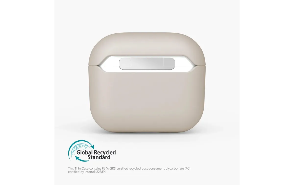 Vonmählen Transportcase Thin AirPods 4 Crème Vonmählen Transportcase Thin AirPods 4 Crème