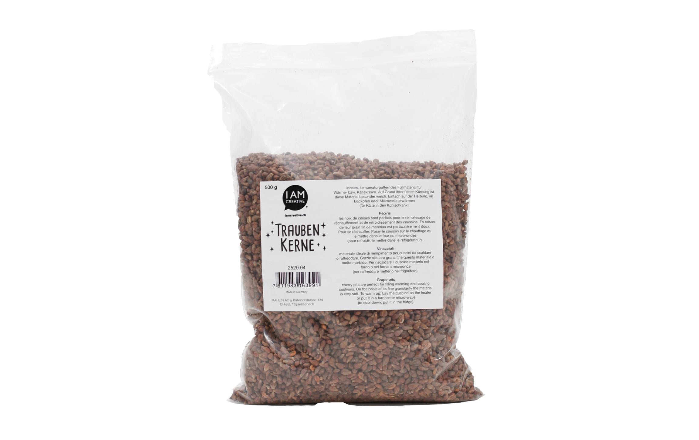 I AM CREATIVE Traubenkerne 500 g I AM CREATIVE Traubenkerne 500 g