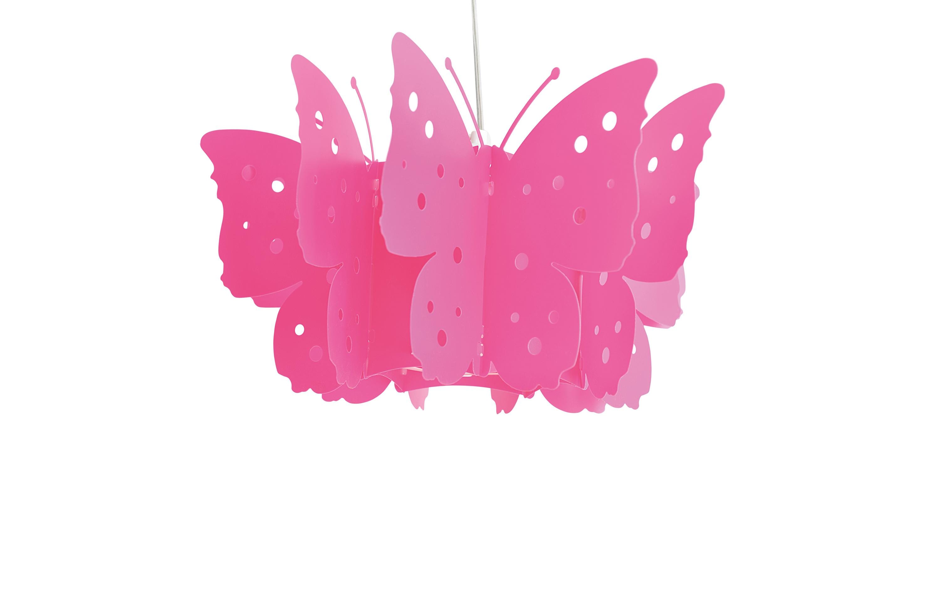 Näve Hängelampe Kizi Schmetterling 1x E27