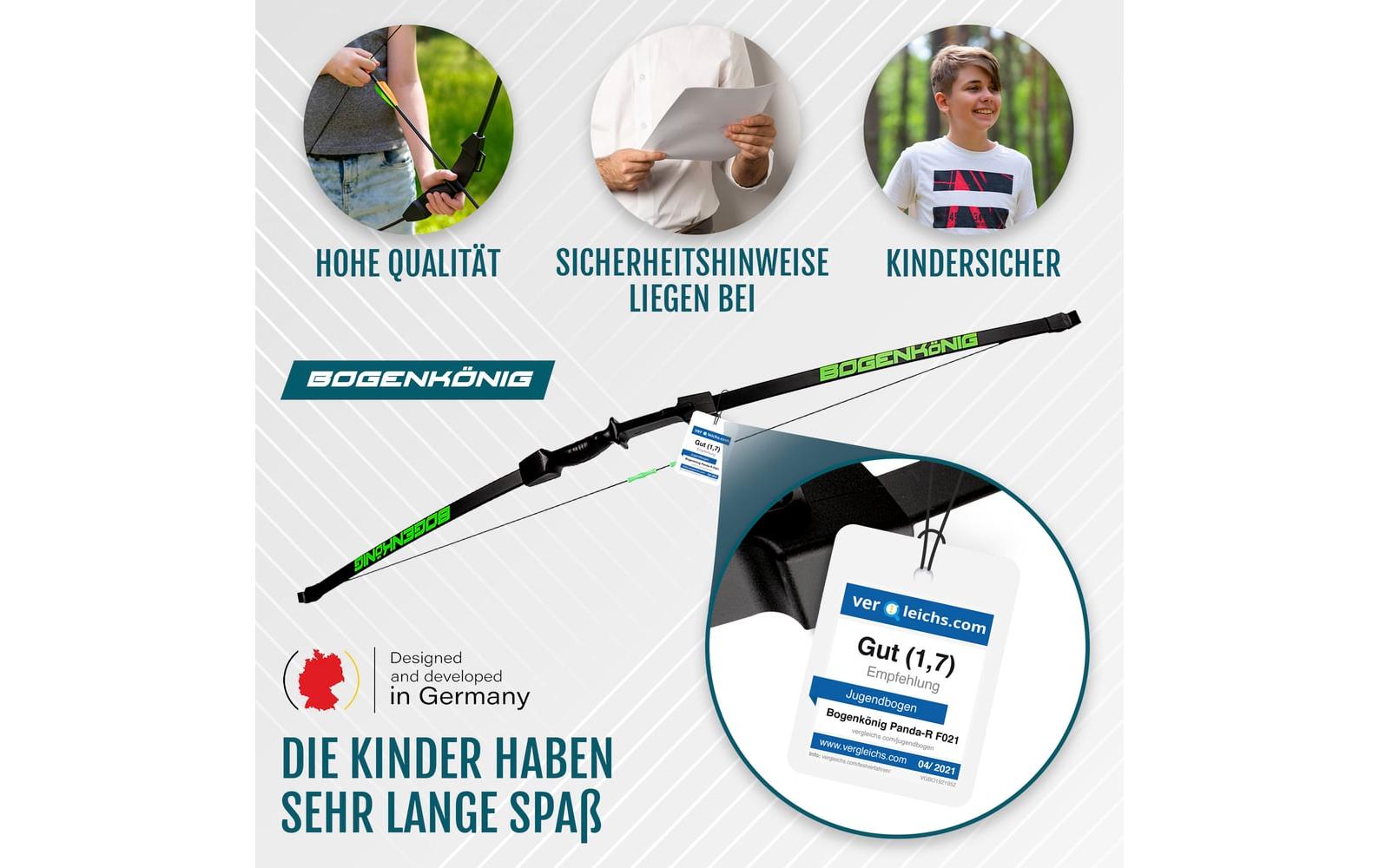 Bogenkönig Bogenschiess-Set 15 lbs