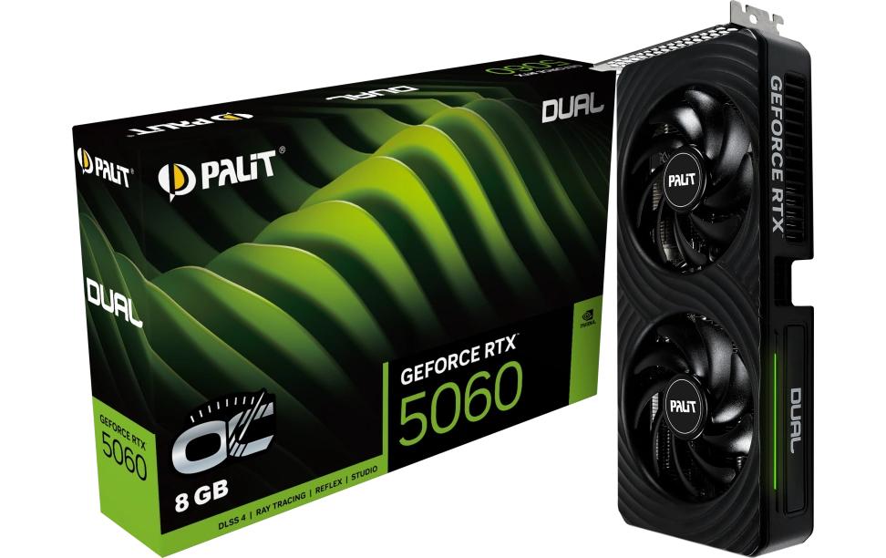 Palit Grafikkarte GeForce RTX 5060 Dual OC 8 GB