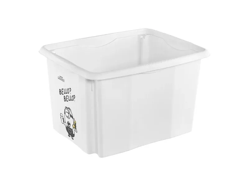keeeper Karolina Minions Bello Box mit Deckel Kunststoff 30 L Weiss keeeper Karolina Minions Bello Box mit Deckel Kunststoff 30 L Weiss