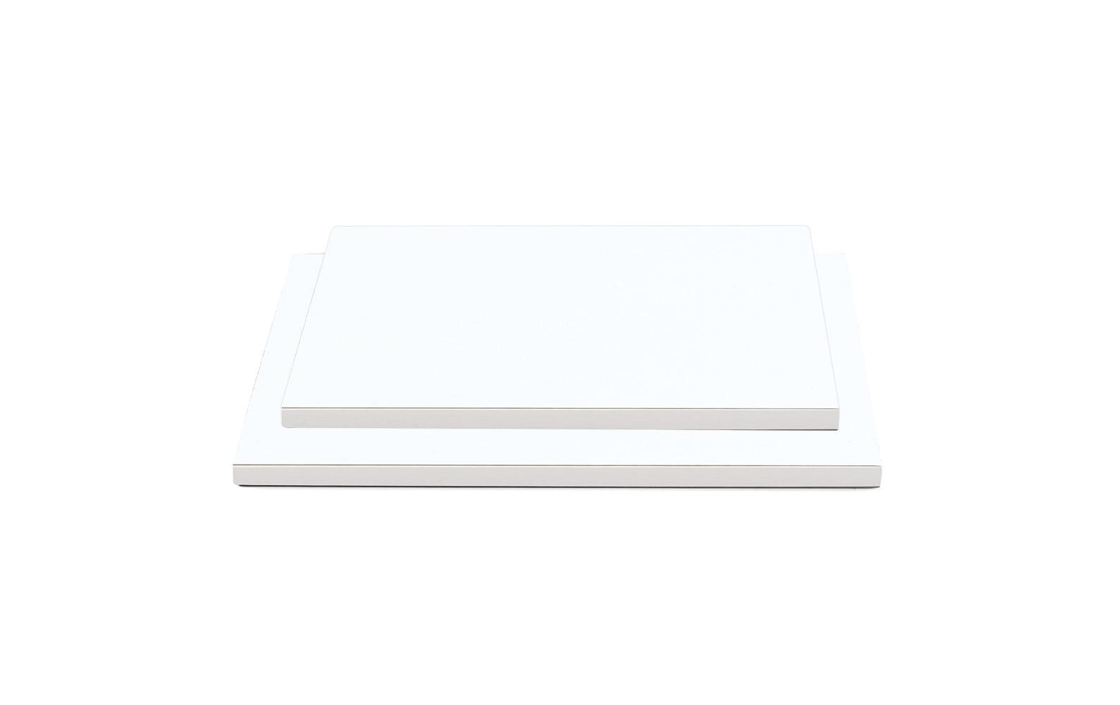 Decora Tortenplatte 40 x 60 cm, Weiss