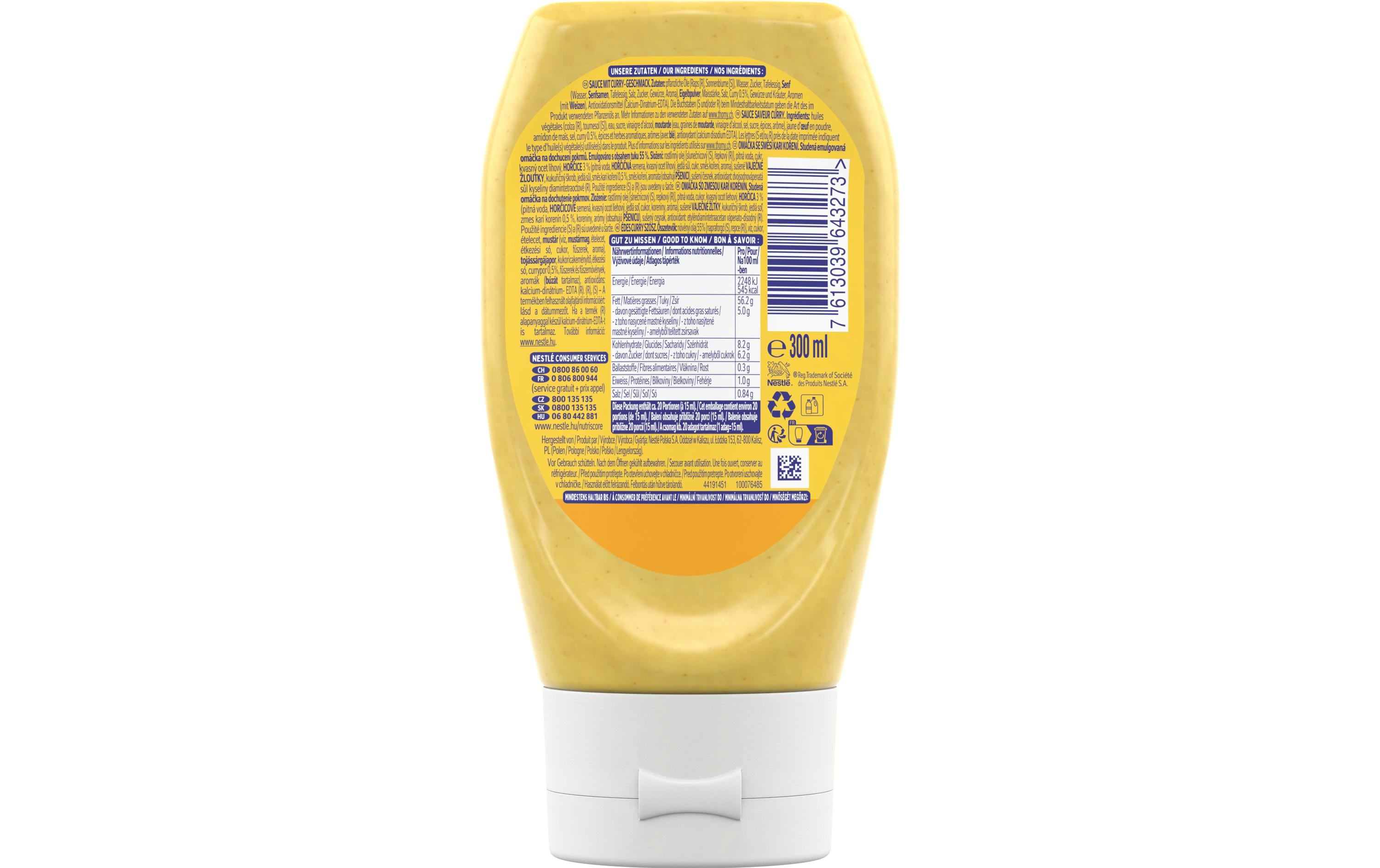 Thomy Sauce Curry 300 ml