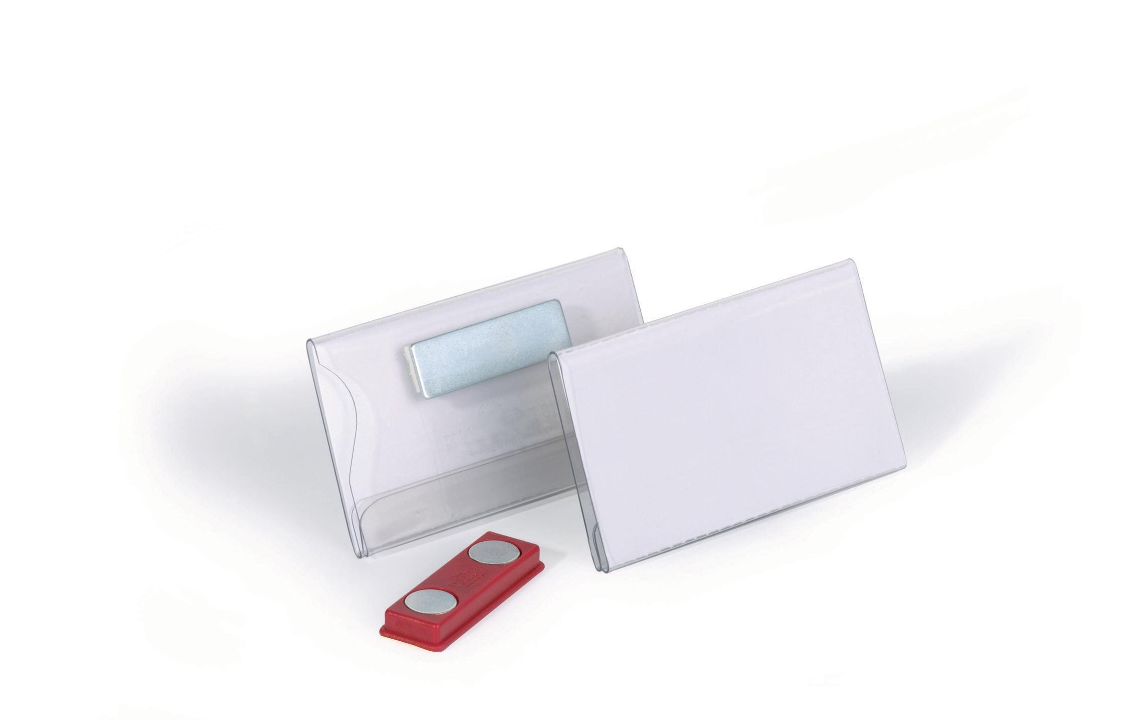 DURABLE Namensschild mit Magnet 25 x 75x40 mm DURABLE Namensschild mit Magnet 25 x 75x40 mm