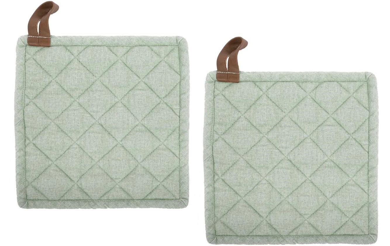 Tiseco Topflappen Myrna 2er Set Grün