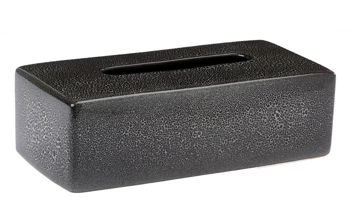 Aquanova Kosmetiktuchbox Ugo Schwarz, Steingut Aquanova Kosmetiktuchbox Ugo Schwarz, Steingut