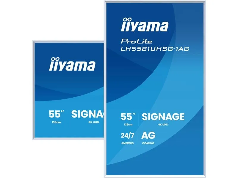 iiyama Public Display ProLite LH5581UHSG-1AG 64.5 iiyama Public Display ProLite LH5581UHSG-1AG 64.5