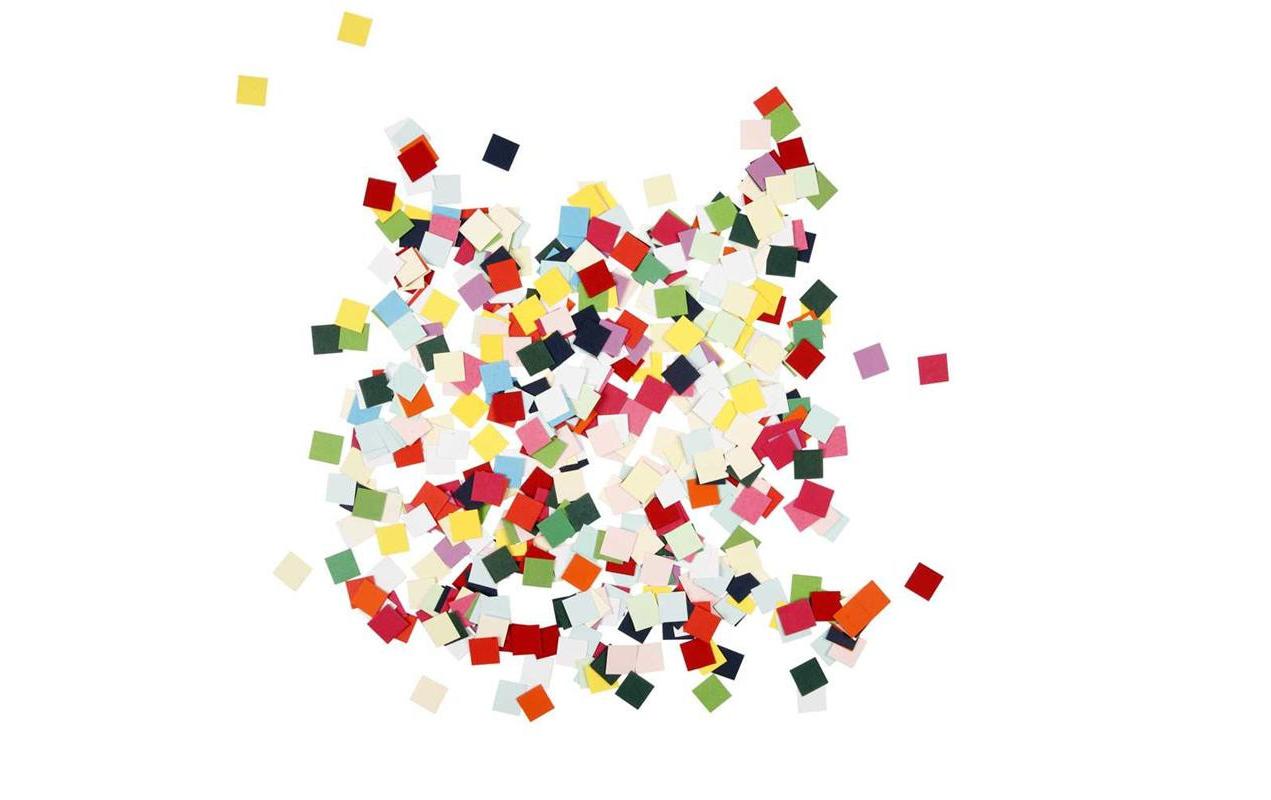 Creativ Company Mosaiksteine aus Karton Mehrfarbig