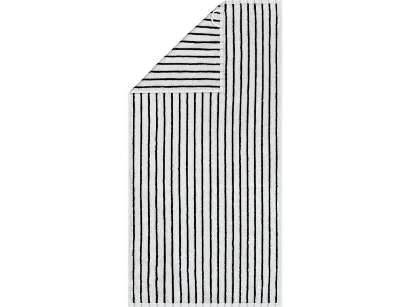 Cawö Duschtuch 80 x 150 cm, Schwarz/Weiss Cawö Duschtuch 80 x 150 cm, Schwarz/Weiss
