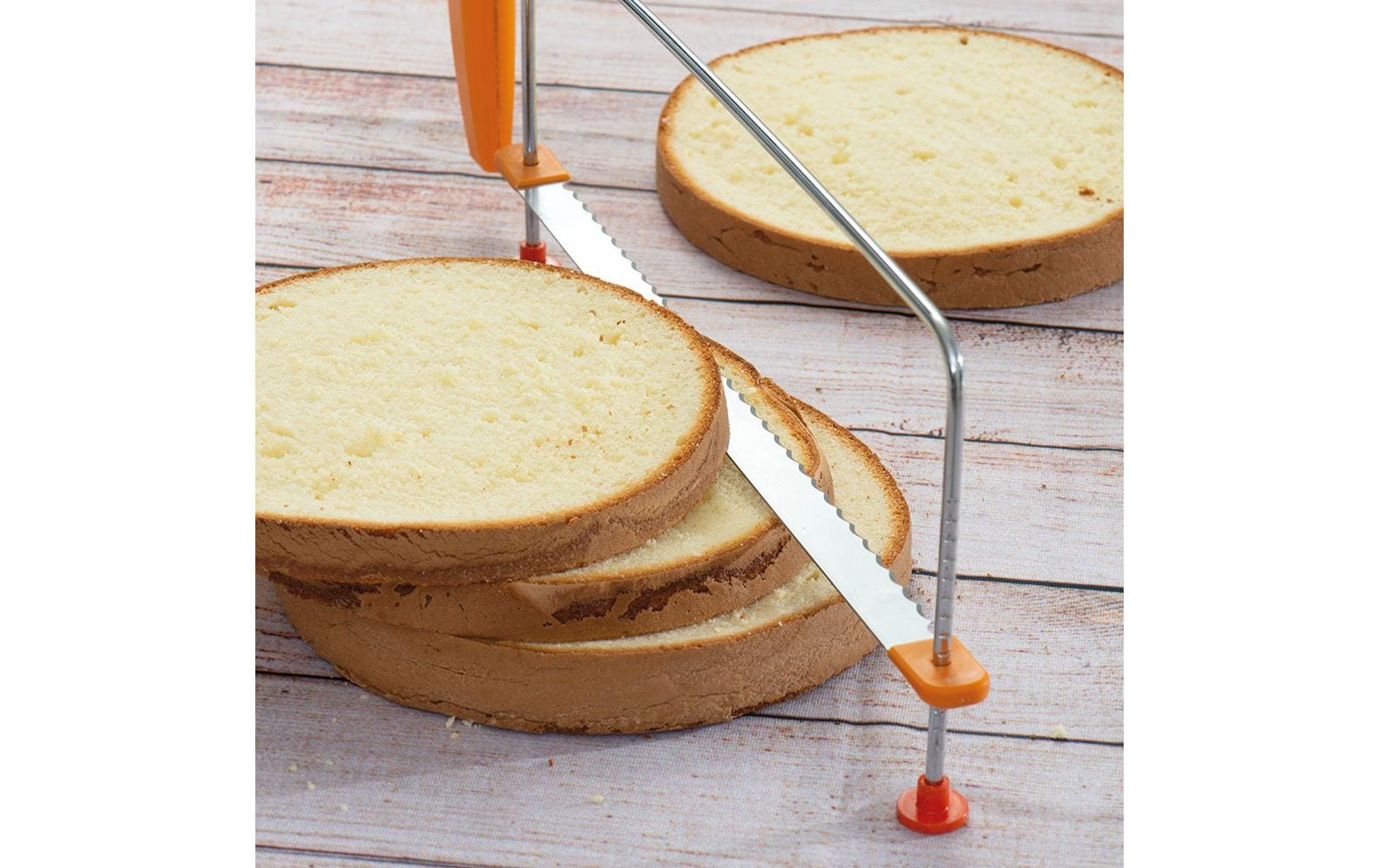 Decora Tortenbodenschneider Silber