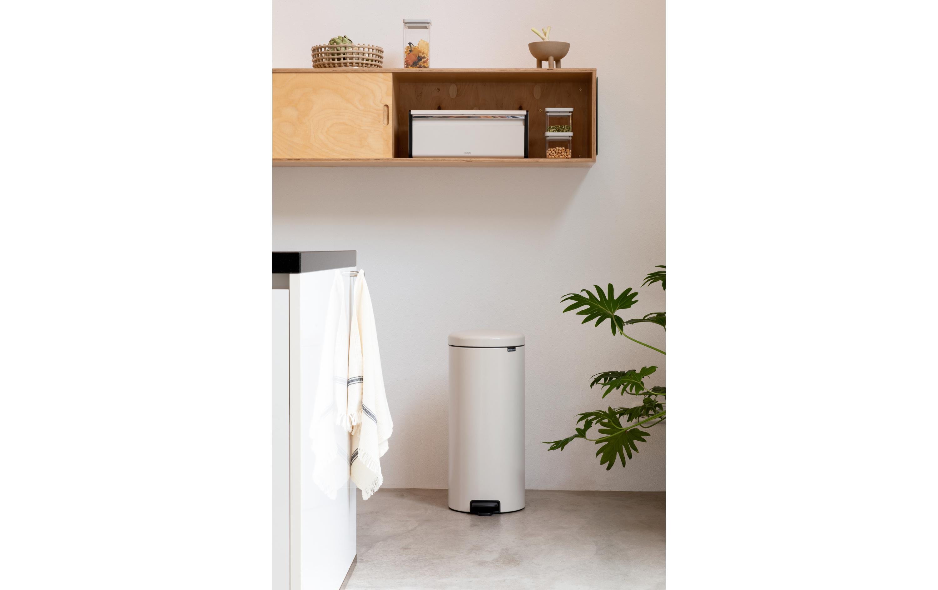 Brabantia Treteimer NewIcon 30 l, Soft Beige
