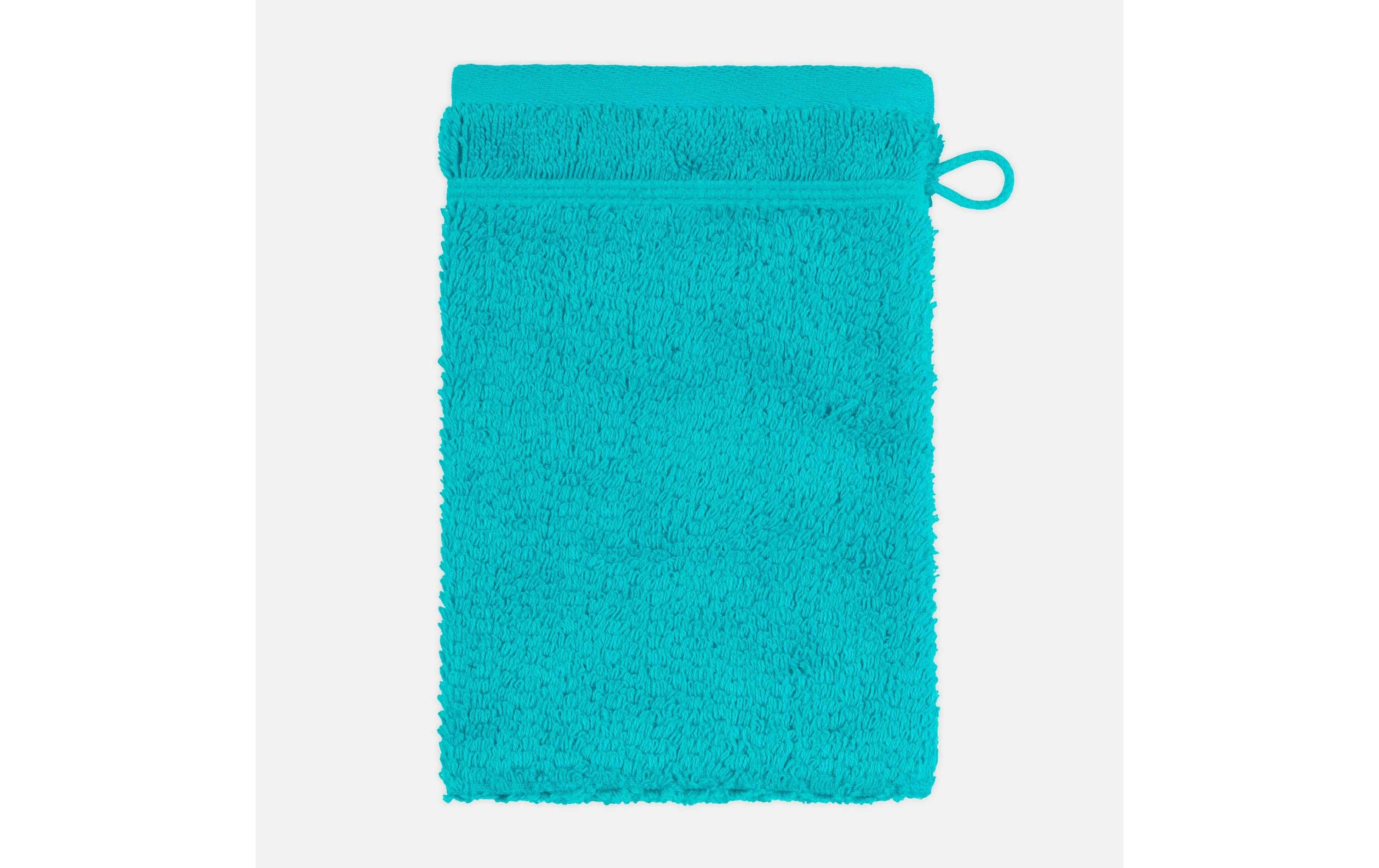 Frottana Waschhandschuh Pearl 15 x 20 cm, Ozeanblau Frottana Waschhandschuh Pearl 15 x 20 cm, Ozeanblau